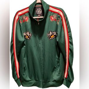 ** IMPERIOUS New York EAGLE and TIGER Eyes Men Jacket